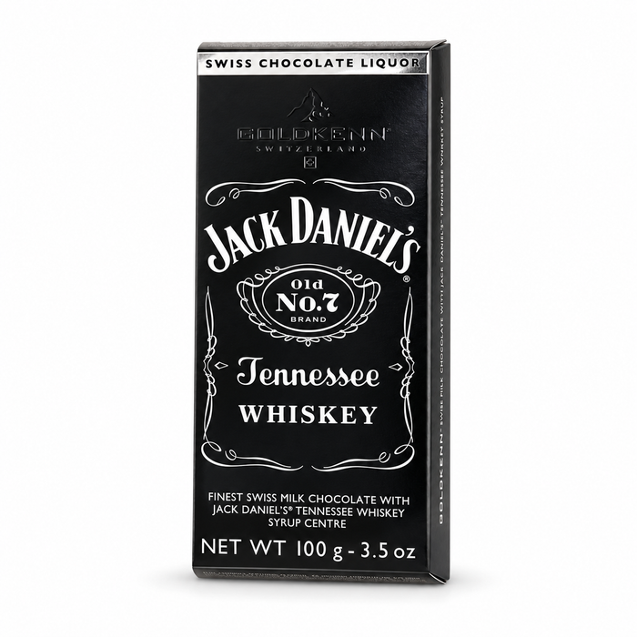 Goldkenn Jack Daniel's Tennessee Whiskey Milk Chocolate Bar