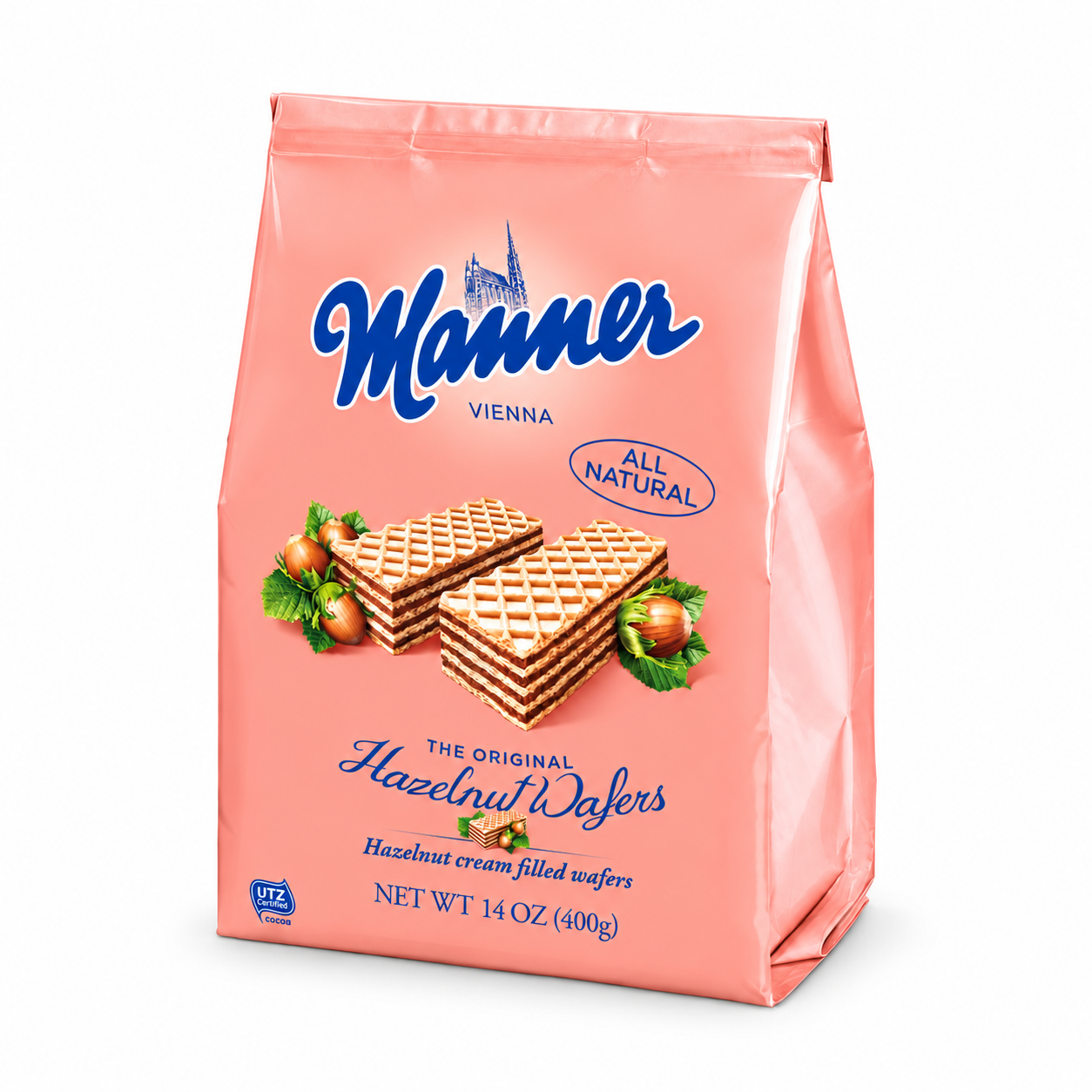 Manner Hazelnut Wafers 400g