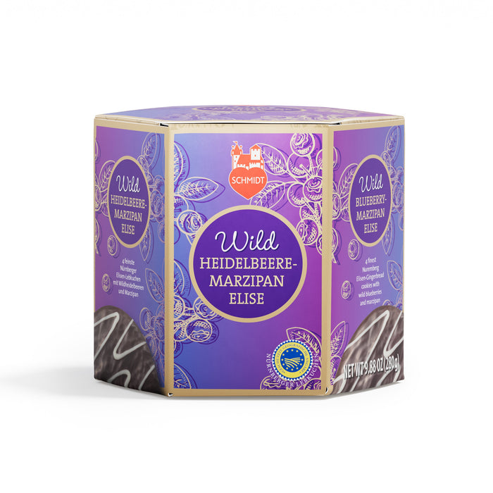 Lebkuchen Schmidt Wild Blueberry Marzipan Elisen 2025 "Lebkuchen of the Year"
