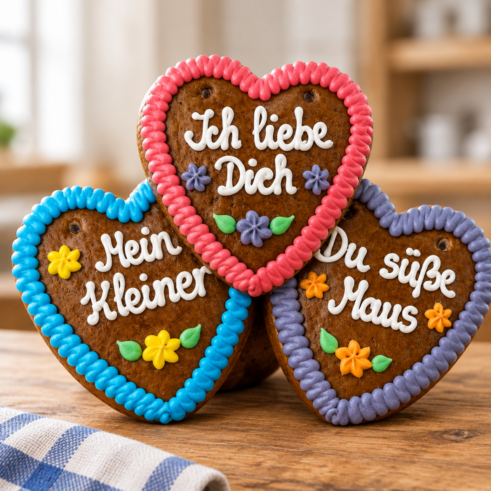 Oktoberfest Lebkuchen Hearts Direct from Munich