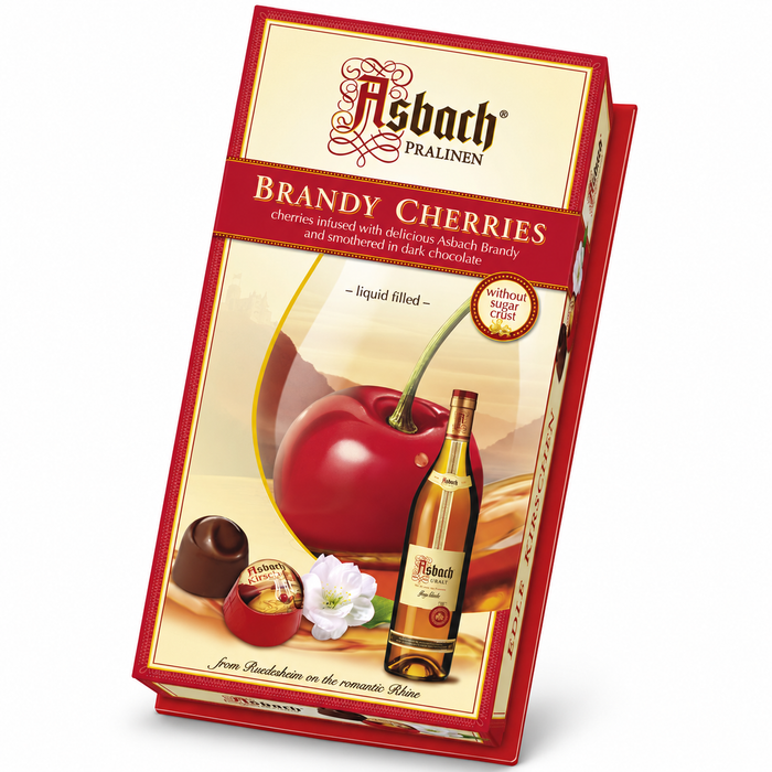 Asbach Cherries in Small Gift Box