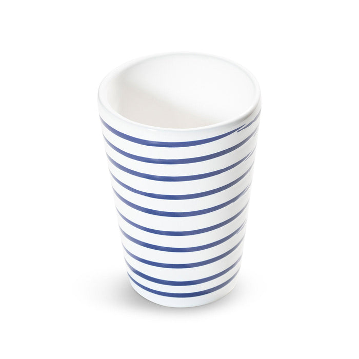 Gmundner Keramik Navy Blue Flamed Handleless Mug, 280 mL