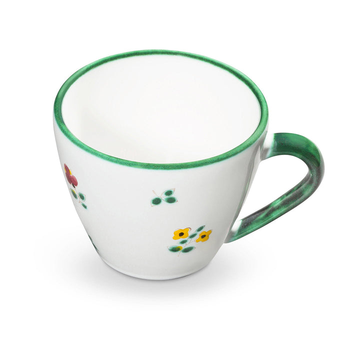 Gmundner Keramik Alpine Flowers Cappuccino Cup, 160 mL