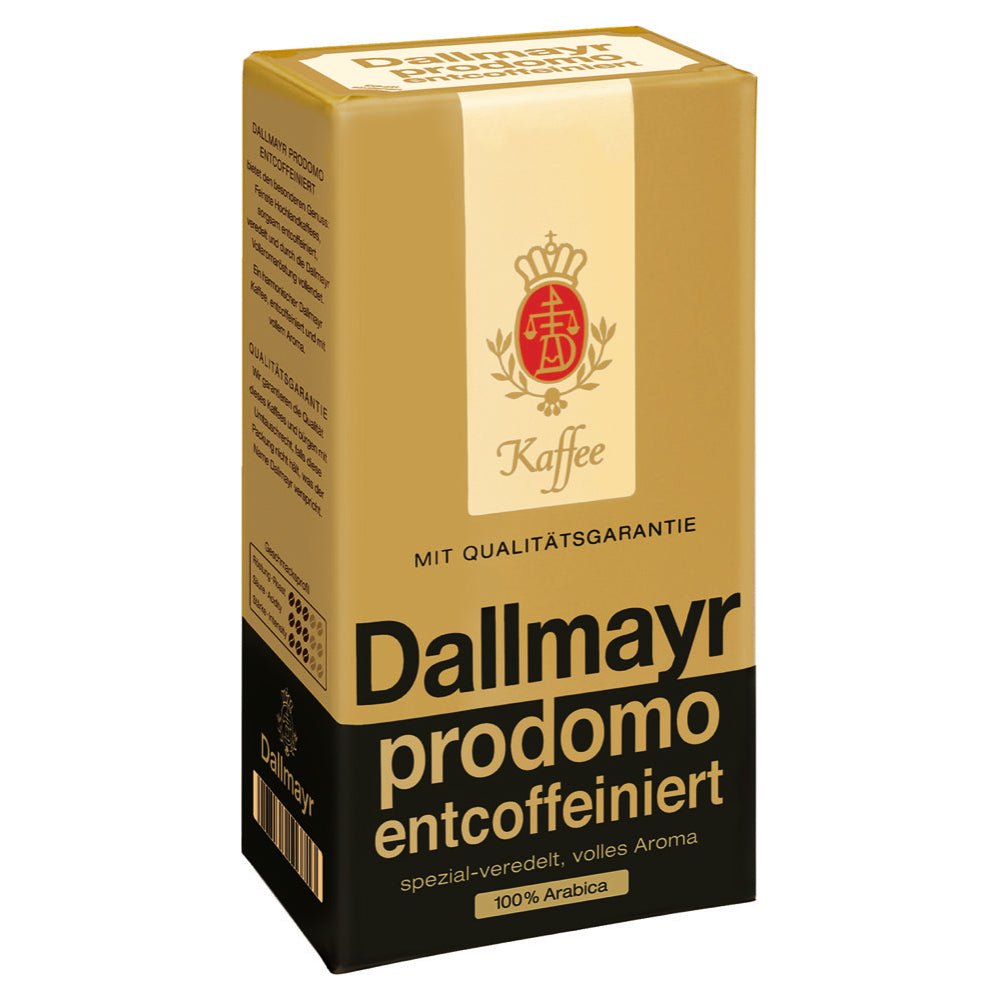Dallmayr Prodomo Decaffeinated Ground Coffee – European Deli