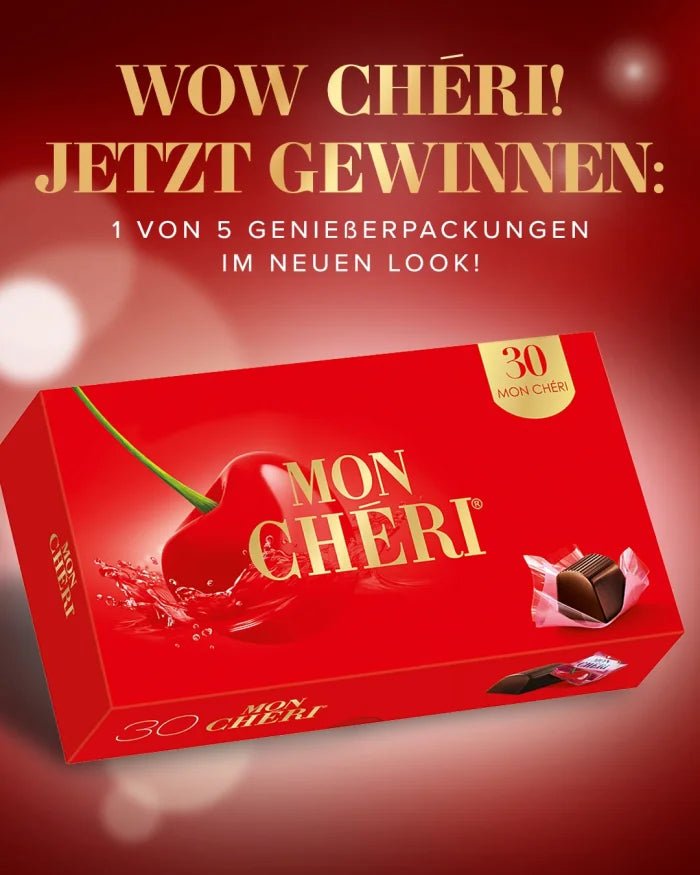 Ferrero Rocher Mon Chéri Dark Chocolate Cherries, 15 pcs