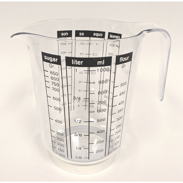 Aluminum measuring cup 1/4 Liter 250 ml, 1940s