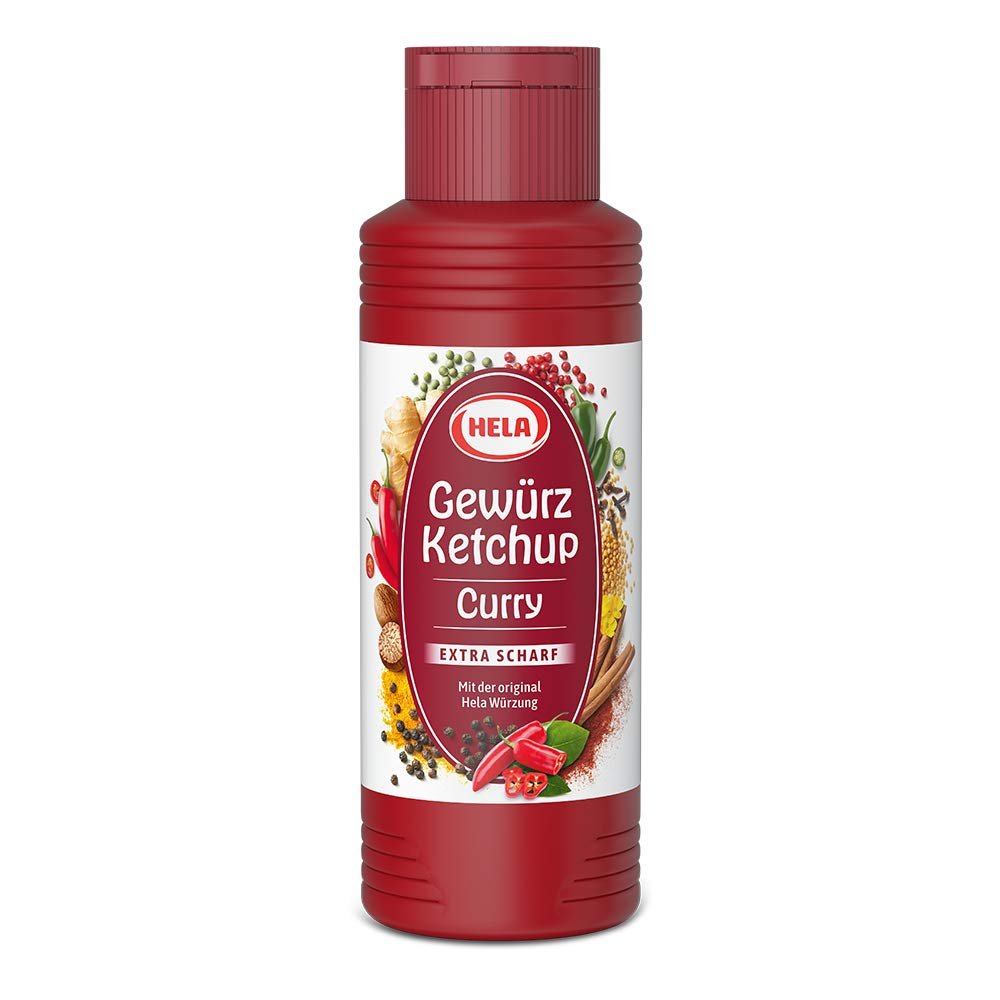 Hela Curry Gewurz Extra Hot Ketchup | European Deli