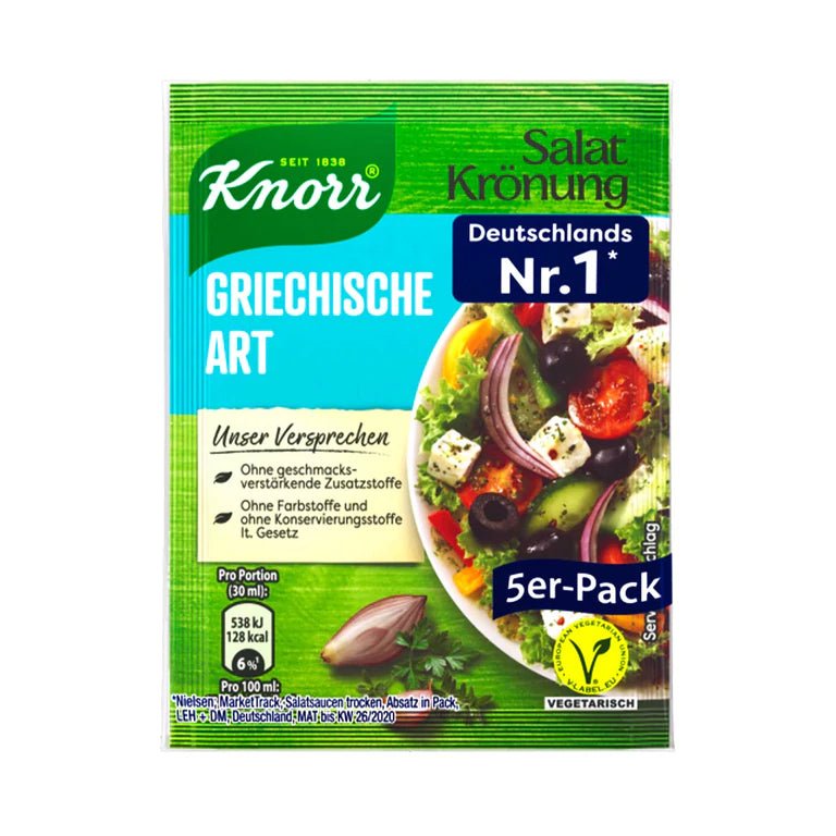 Knorr Salat Kronung Greek Salad Dressing European Deli