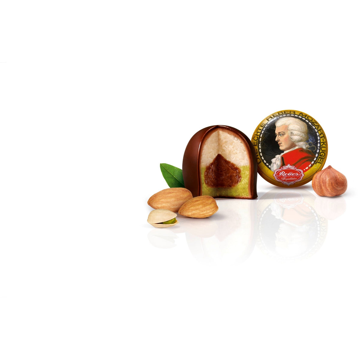Reber Mozart Kugel in Display Box (45 Pieces) – European Deli
