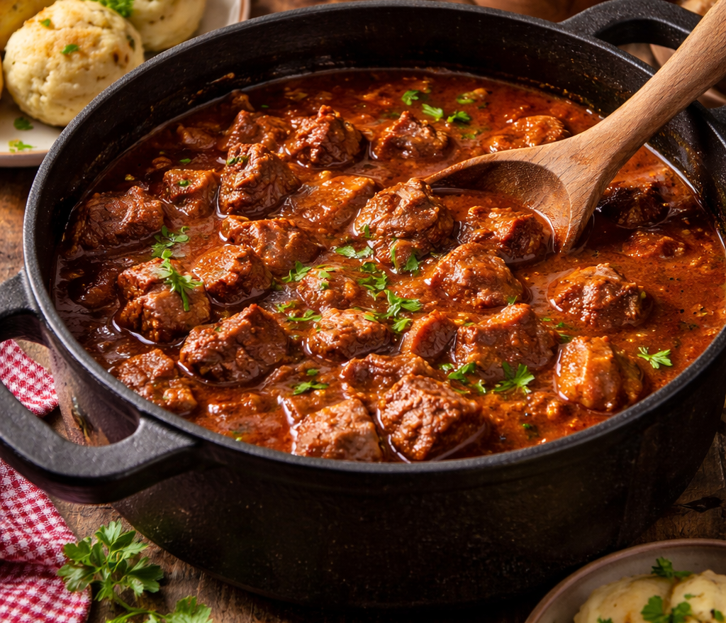 🇦🇹 Austrian Goulash: Slow-Braised Alpine Comfort