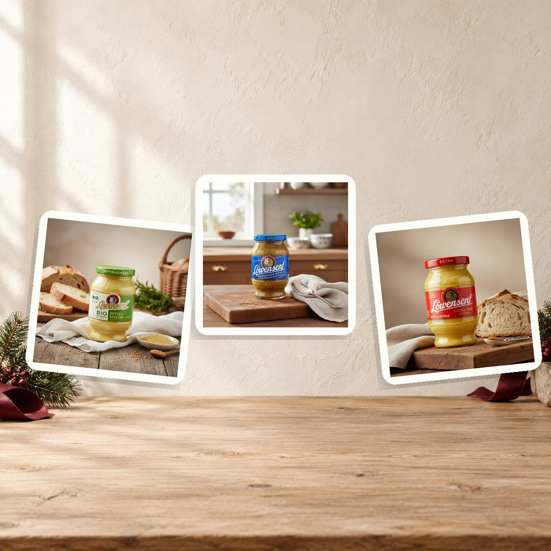 German Mustard Explained: Sweet, Medium and Hot
