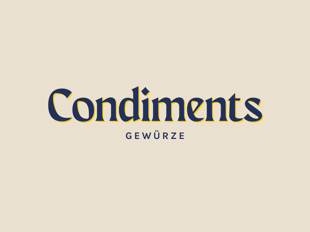 Europpean Condiments Condiments – European Deli