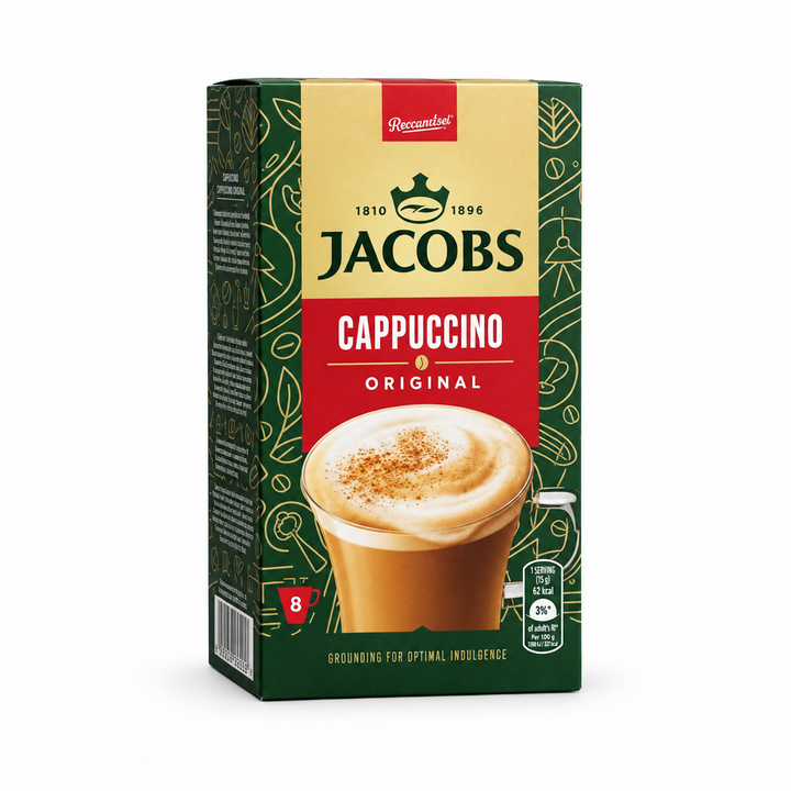 Jacobs Cappuccino Original box, front view