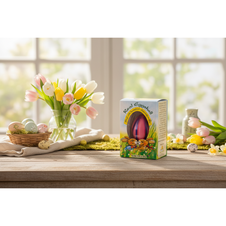 Gut Springenheide Chocolate Filled Easter Eggs with Picturesque Design