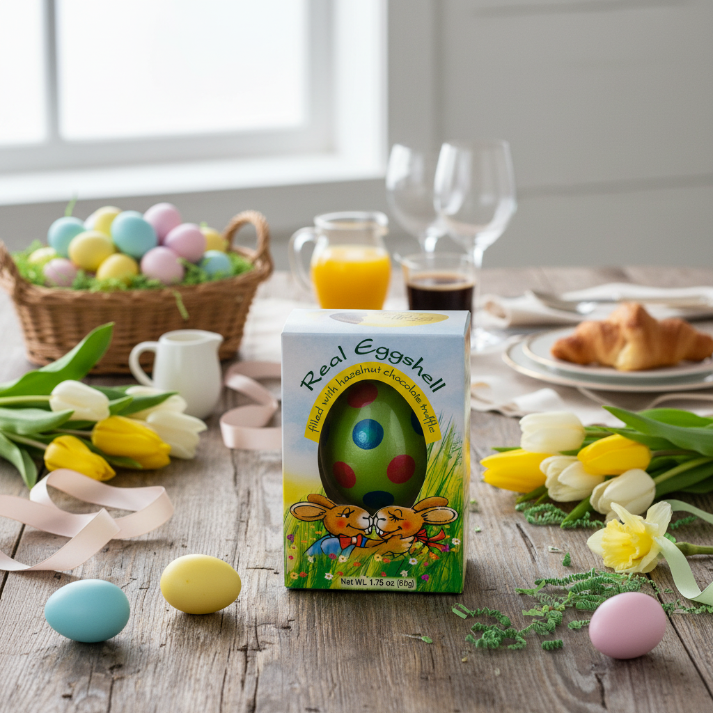 Gut Springenheide Chocolate Filled Easter Eggs with Polka Dots