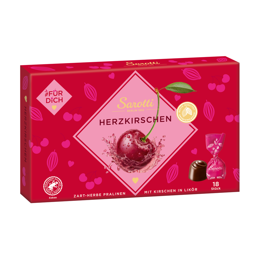 Sarotti Heart Cherries