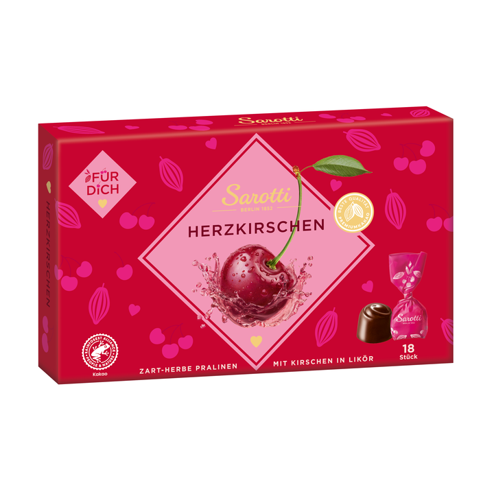 Sarotti Heart Cherries