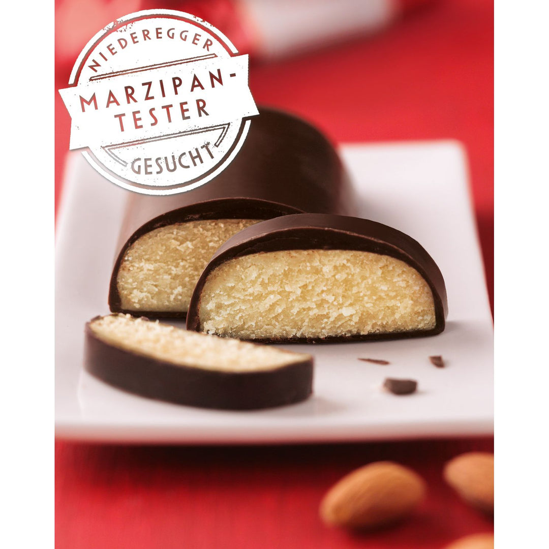 Niederegger Dark Chocolate Covered Marzipan Loaf, 125 g.