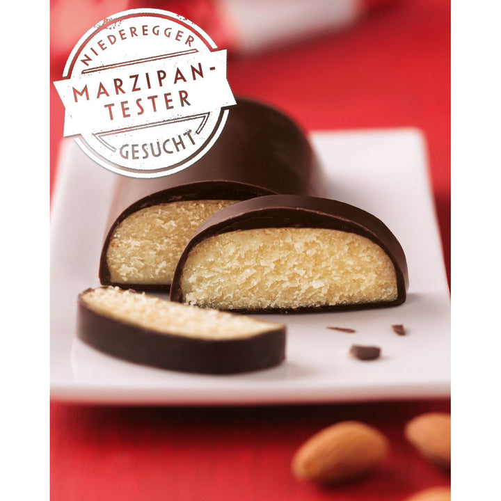 Niederegger Dark Chocolate Covered Marzipan Loaf, 125 g.