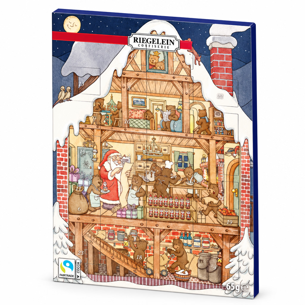 Riegelein Milk Chocolate Advent Calendar