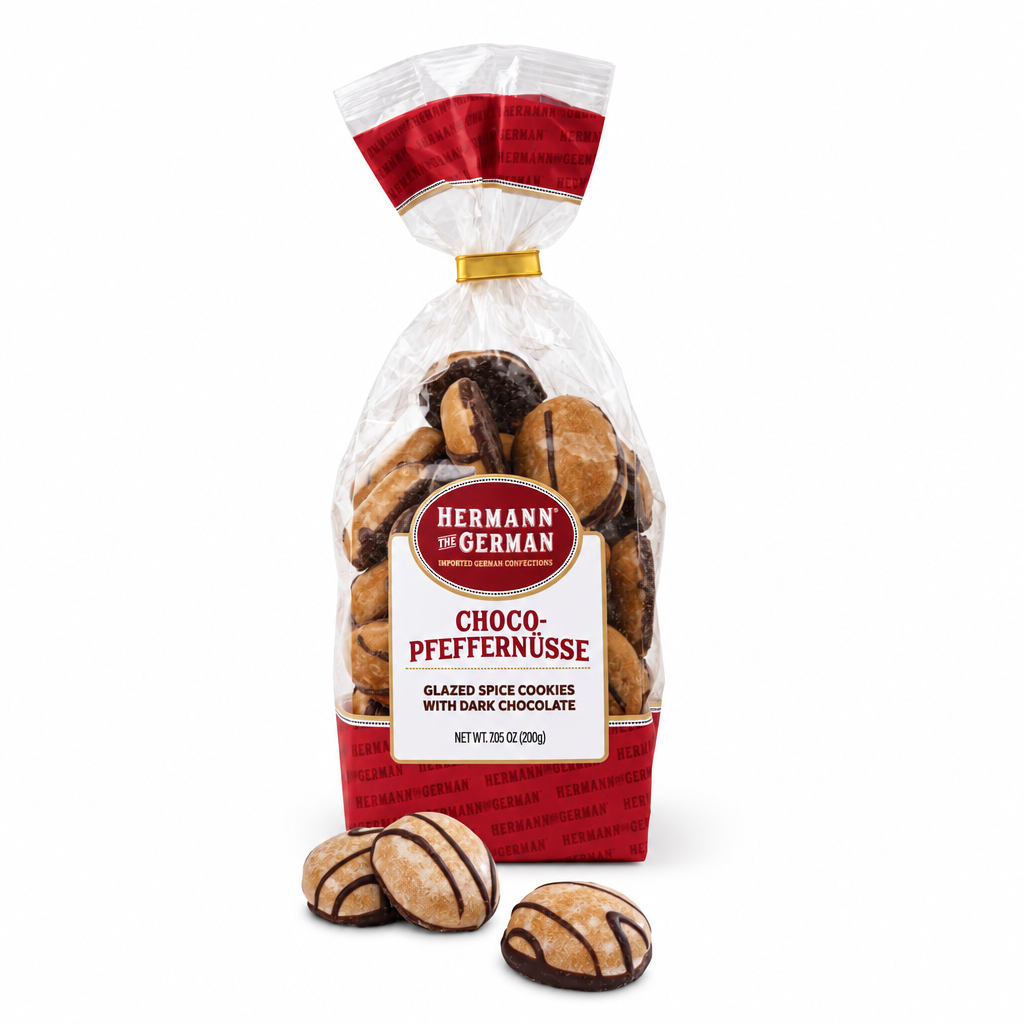 Hermann the German Choco-Pfeffernüsse package