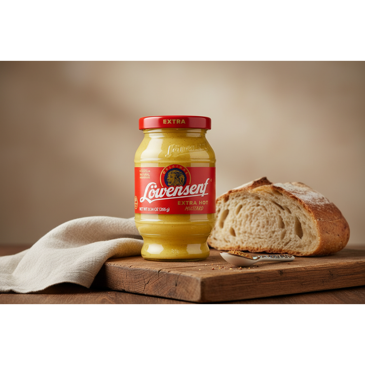Lowensenf Extra Hot Mustard