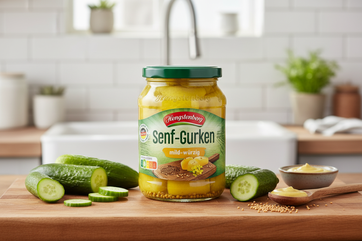 Hengstenberg Senfgurken Mustard Pickles