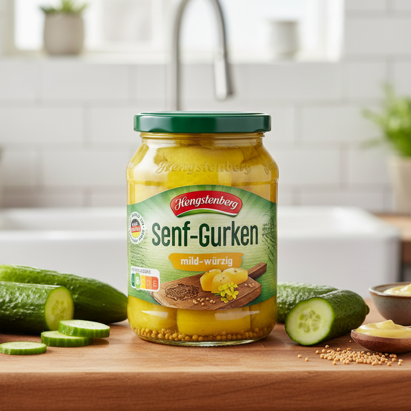 Hengstenberg Senfgurken Mustard Pickles