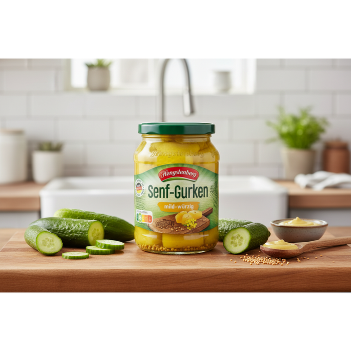 Hengstenberg Senfgurken Mustard Pickles