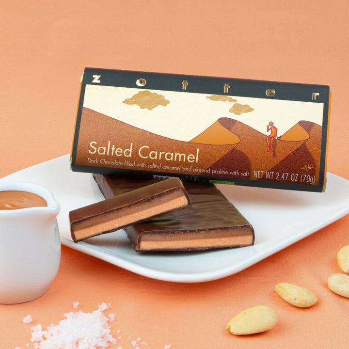 Zotter Salted Caramel (Hand-scooped Chocolate)