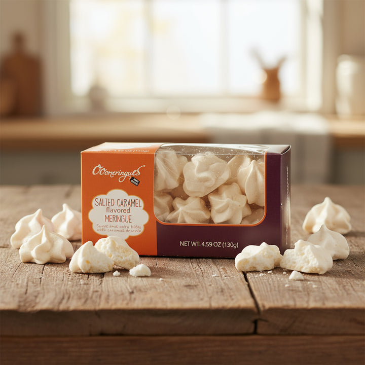 Ooomeringue Salted Caramel Flavored Meringues