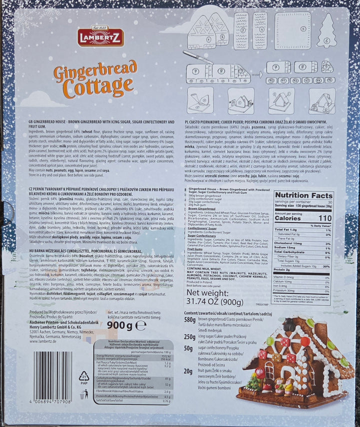 Lambertz DIY Gingerbread House