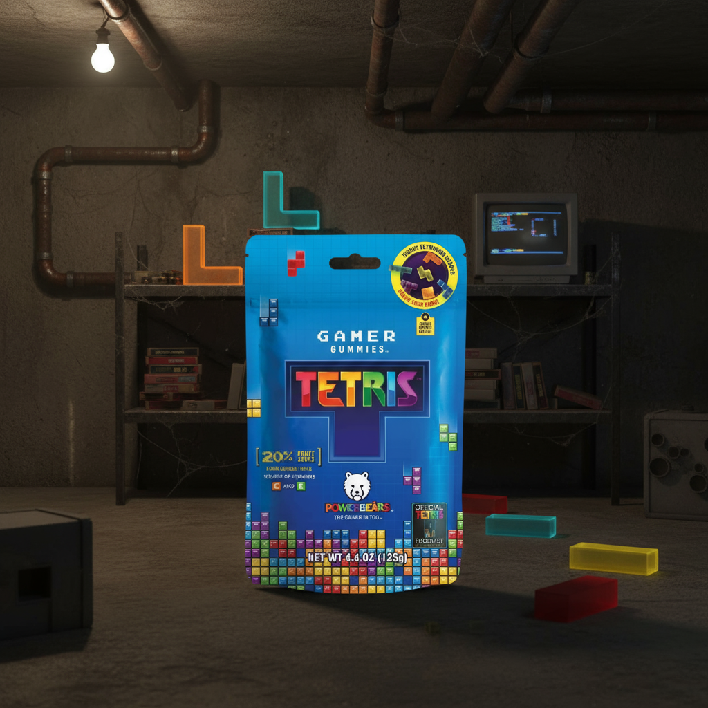 Powerbears Tetris XL Gamer Gummy Box