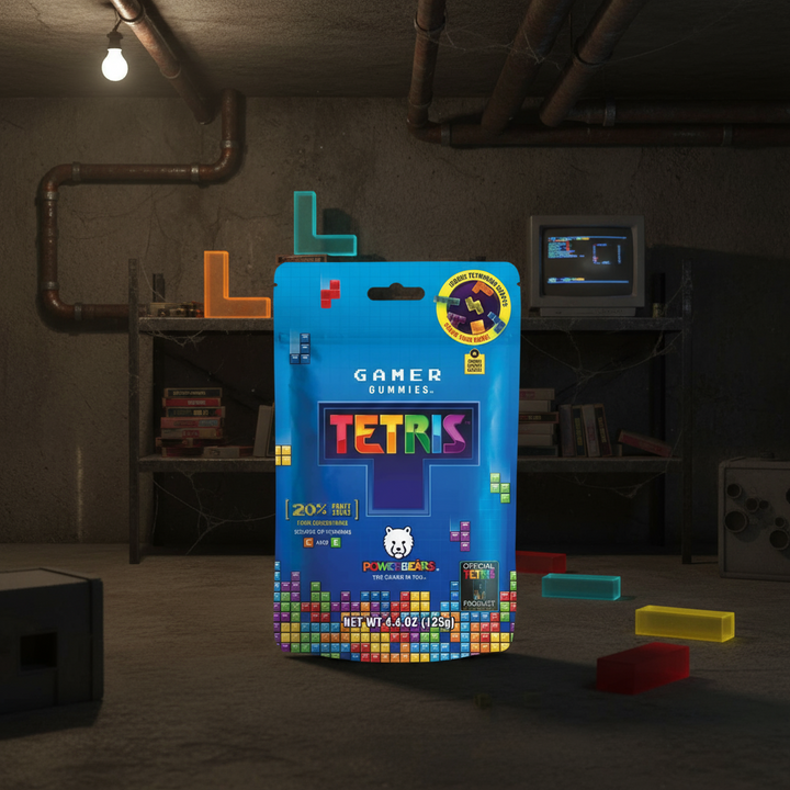 Powerbears Tetris XL Gamer Gummy Box