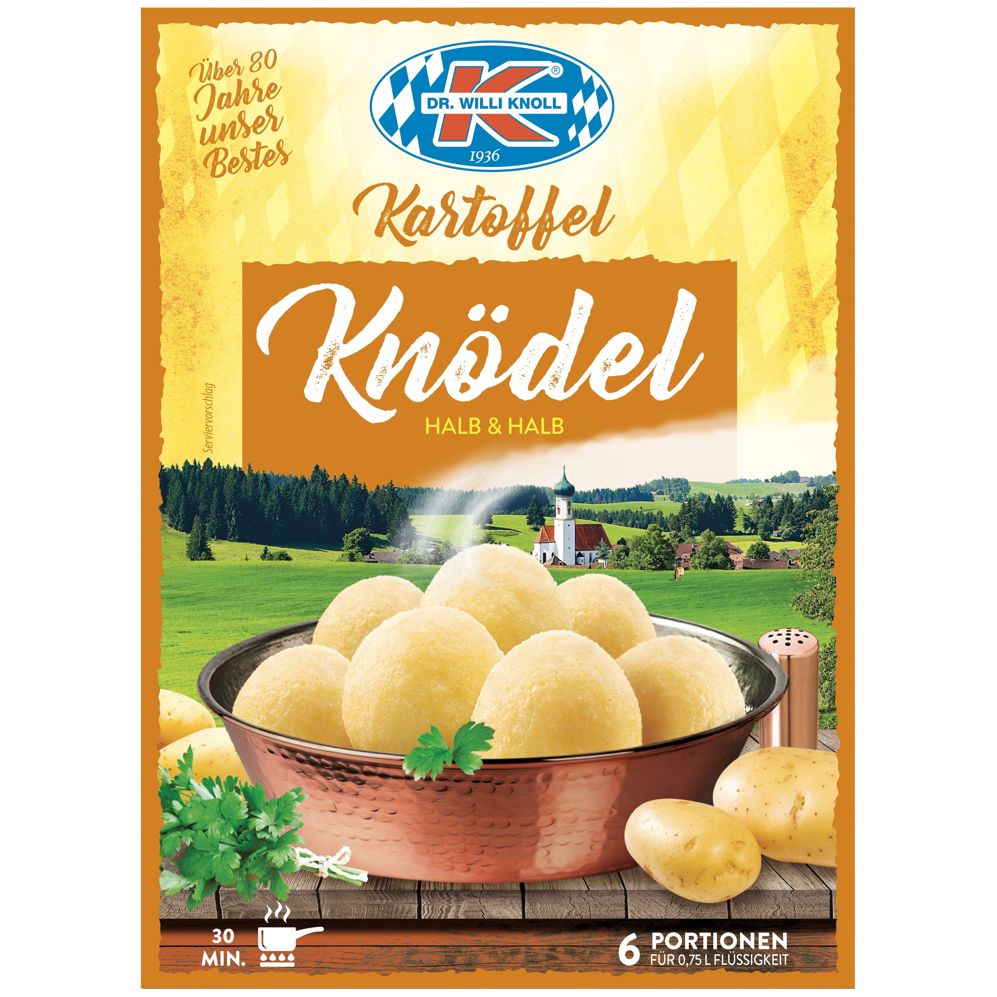 Dr. Knoll Potato Dumpling Mix Halb &. Halb
