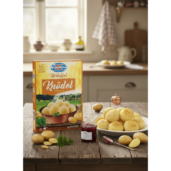 Dr. Knoll Potato Dumpling Mix Halb &. Halb