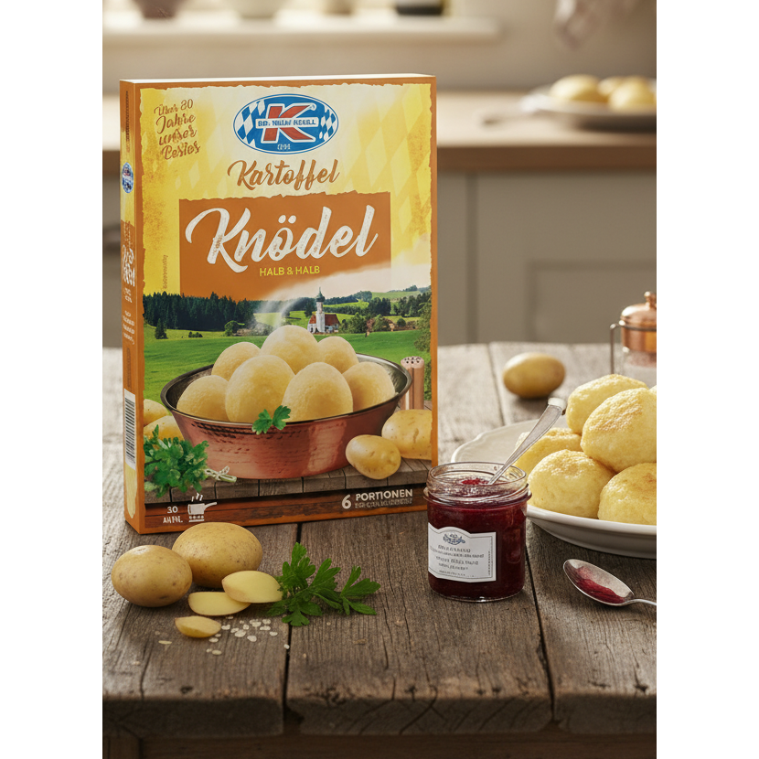 Dr. Knoll Potato Dumpling Mix Halb &. Halb