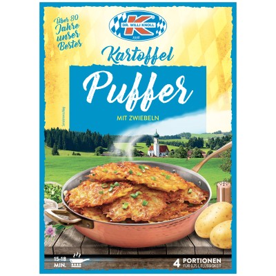 Dr. Knoll Potato Pancakes (Kartoffel-Puffer)