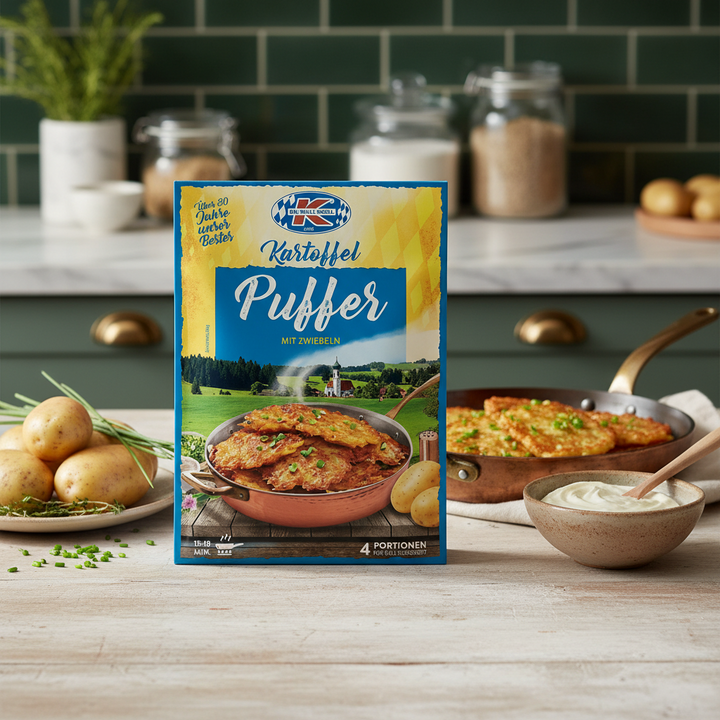 Dr. Knoll Potato Pancakes (Kartoffel-Puffer)