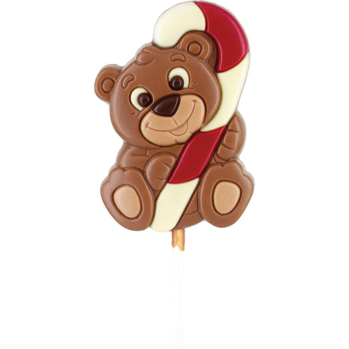 Belfine Candy Cane Bear Lollipop