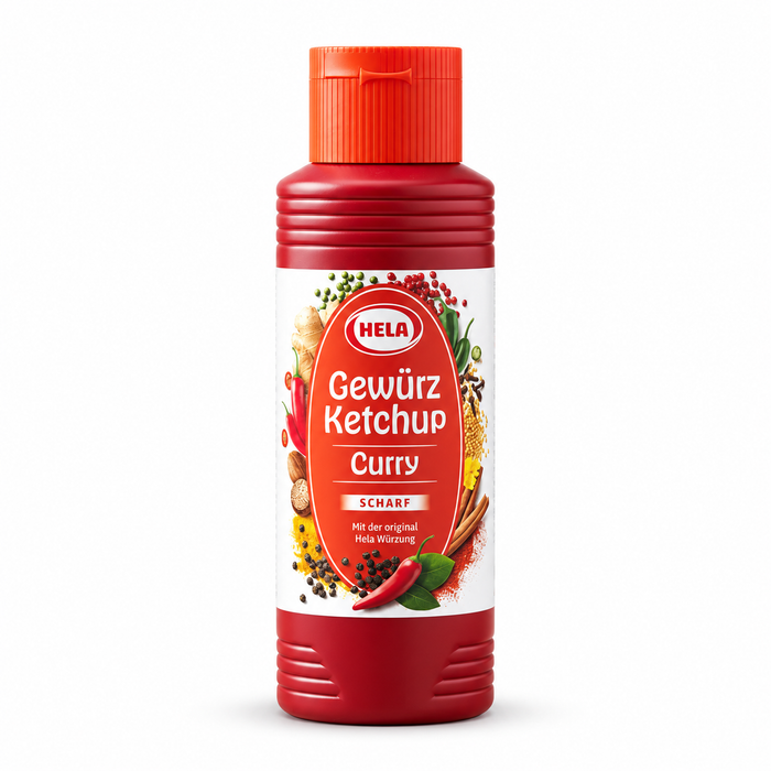 Hela Curry Gewurz Spicy Ketchup