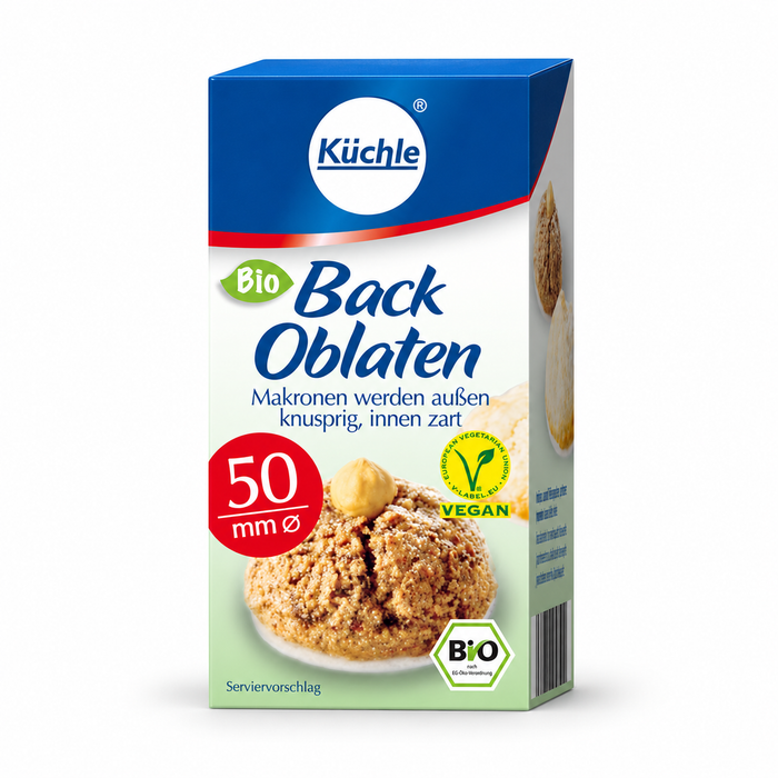 Küchle 50mm Back Oblaten Baking Wafers, BIO