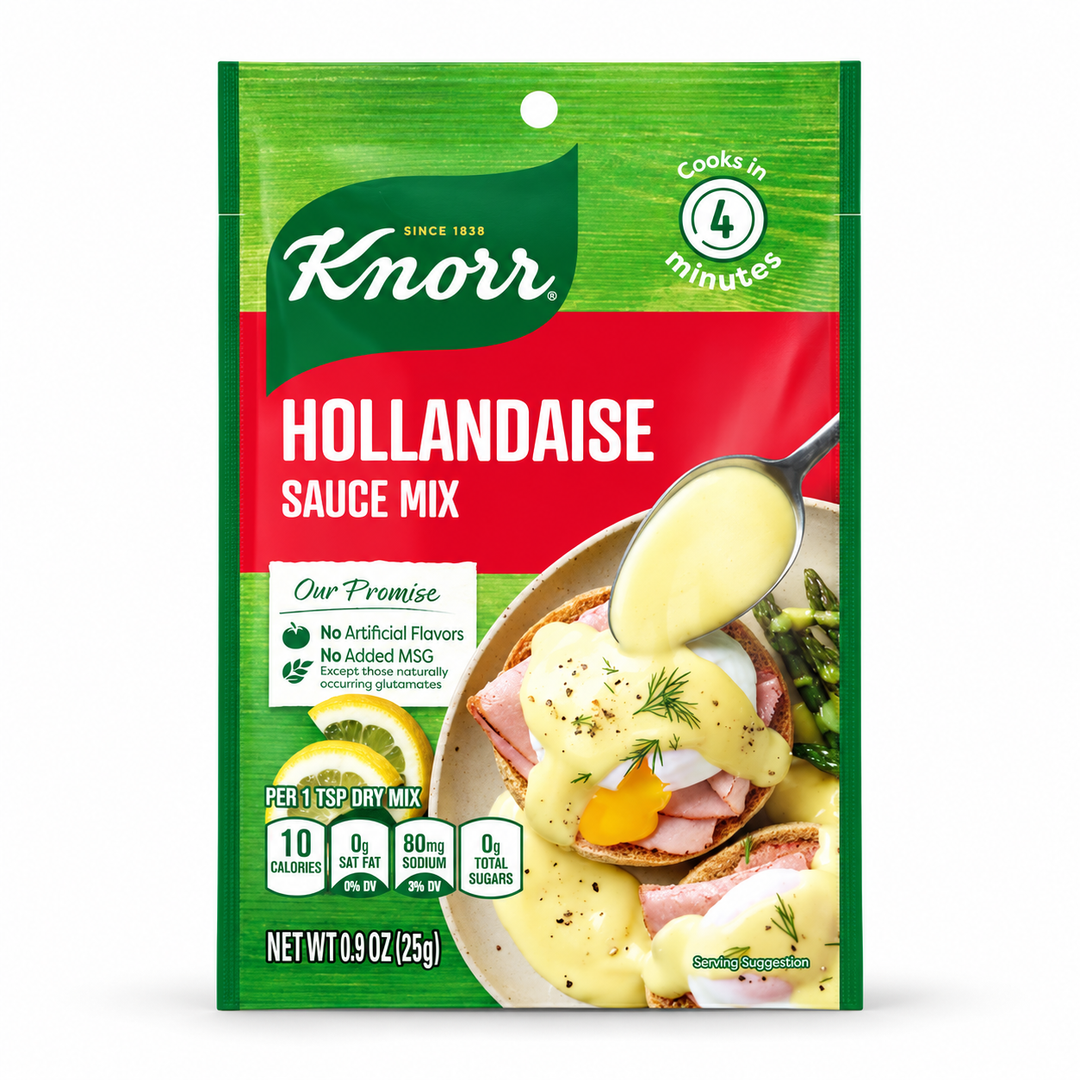 Knorr Hollandaise Sauce — product packaging centered on a white background