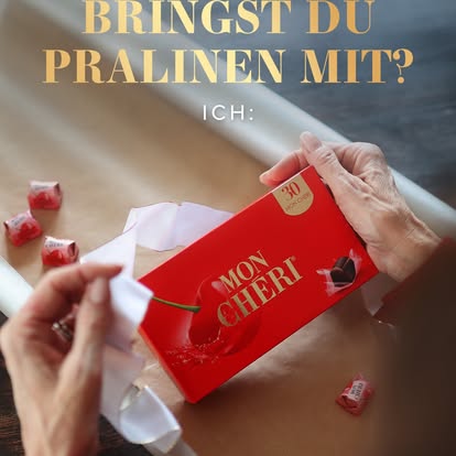 Ferrero Mon Cheri Chocolate Covered Cherries, 30 Pieces