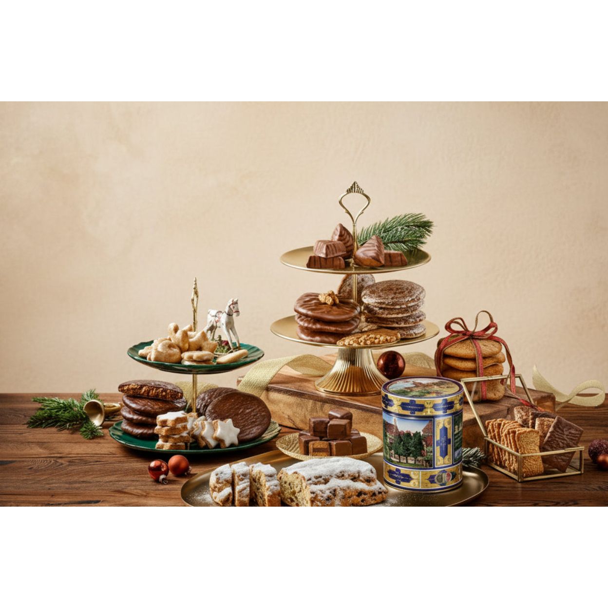 Lebkuchen Schmidt Large Festive Box | German Holiday Gift