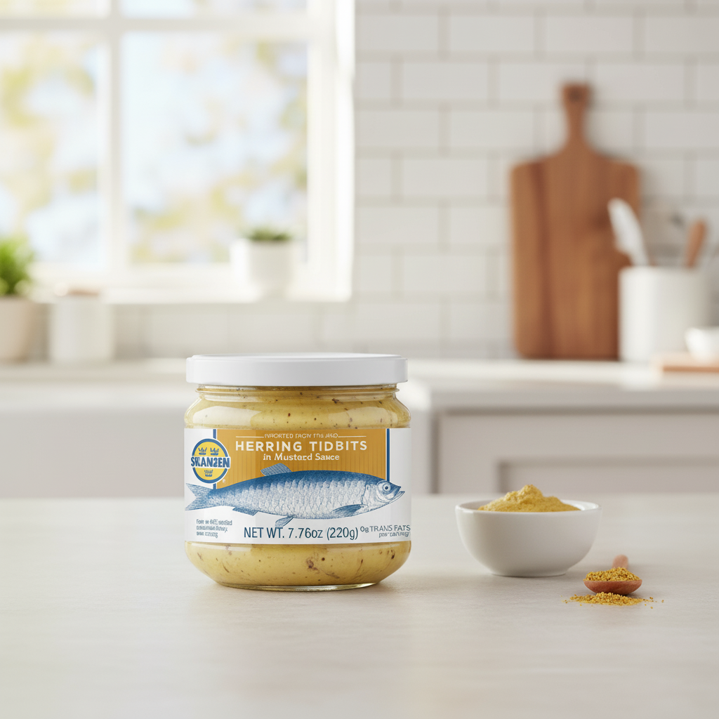 Skansen Mustard Herring in Jar