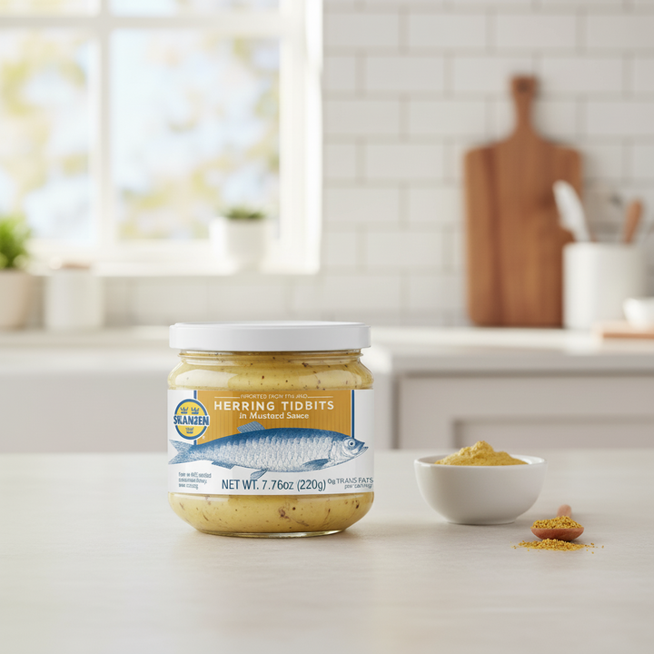 Skansen Mustard Herring in Jar