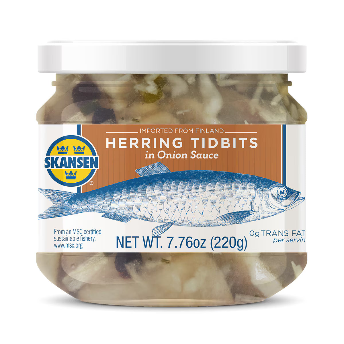 Skansen Onion Herring in Jar