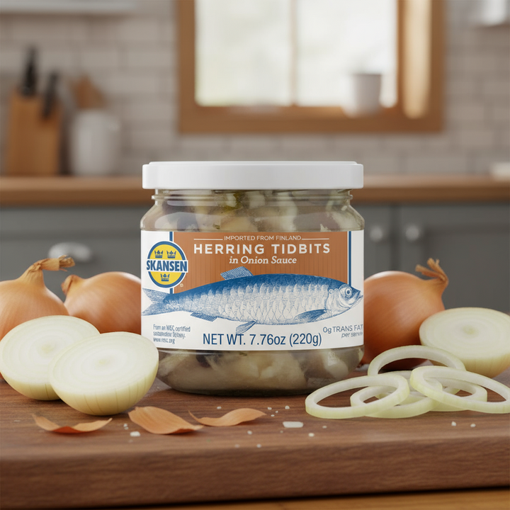 Skansen Onion Herring in Jar