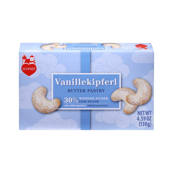 Lebkuchen Schmidt Nuremberg Vanilla Crescents with 30% Less Sugar